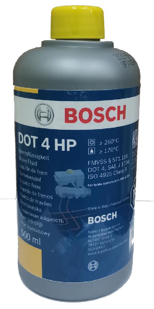 Тормозная жидкость BOSCH DOT-4 HP High Performance (0,5л)